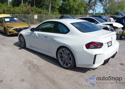 2025 BMW M2 z USA, uszkodzony, nr VIN 3MF23DM00S8F30671